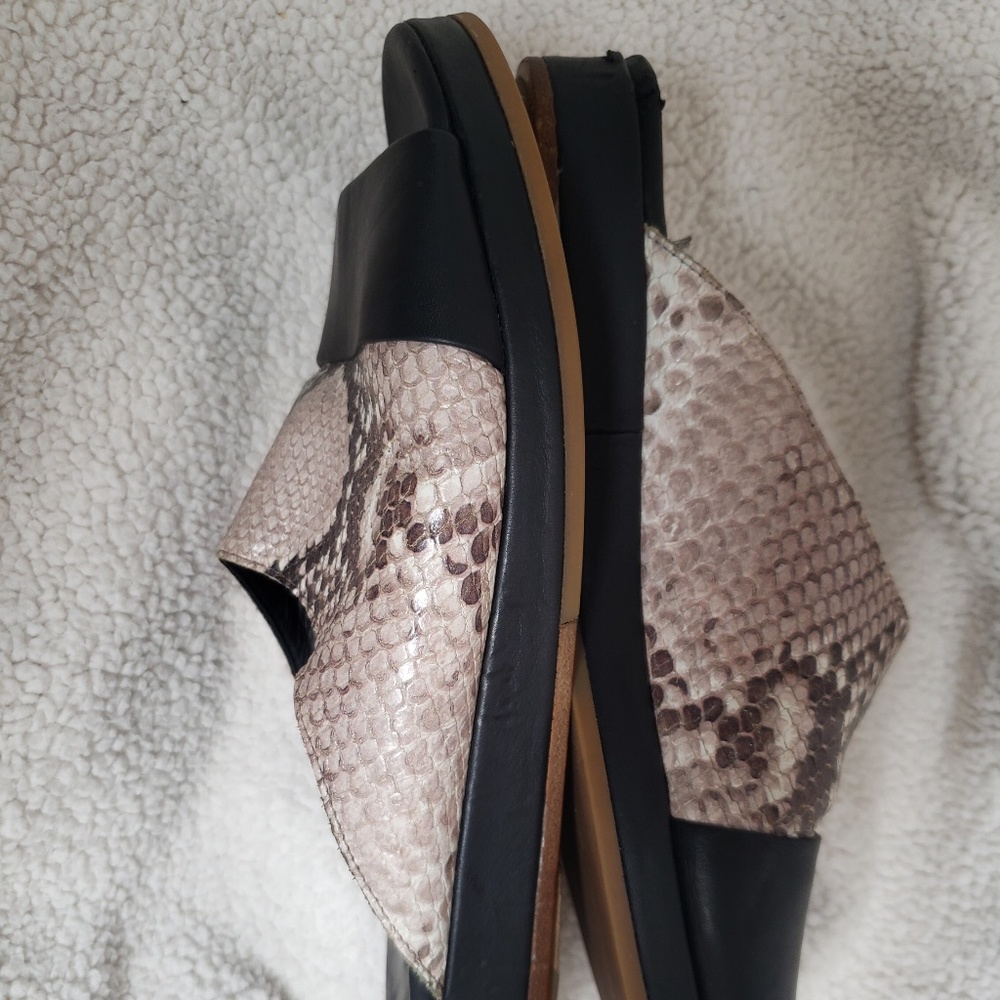 Rag & Bone leather X Python slides - Picture 11 of 11